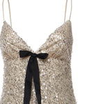 Abito Clara con cristalli CD3957 SILVER FOR LOVE & LEMONS 