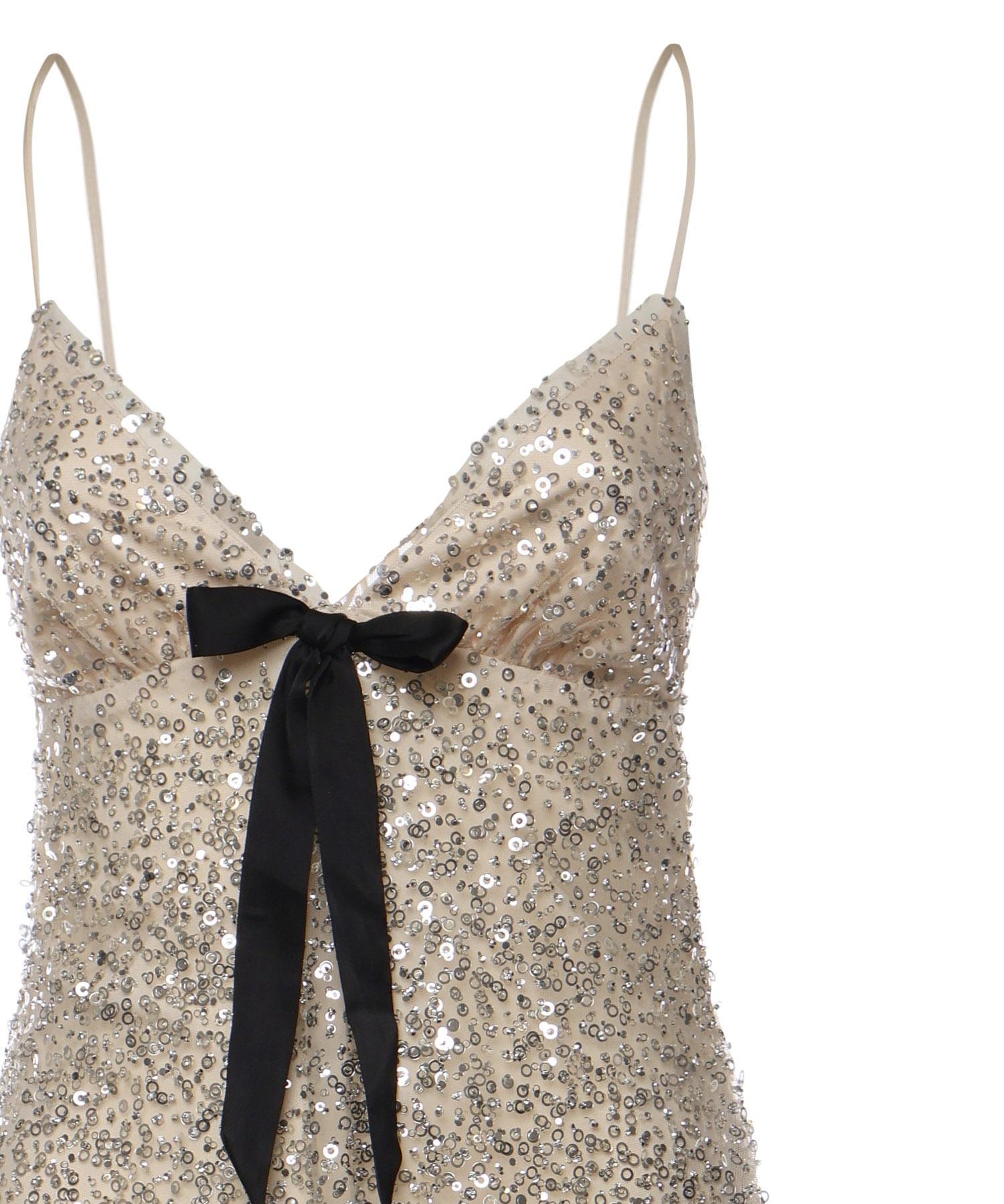 Abito Clara con cristalli CD3957 SILVER FOR LOVE & LEMONS 