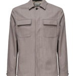 Overshirt in misto lana L70GIAJ17TES0L065 81 ELEVENTY 