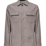 Overshirt in misto lana L70GIAJ17TES0L065 81 ELEVENTY 