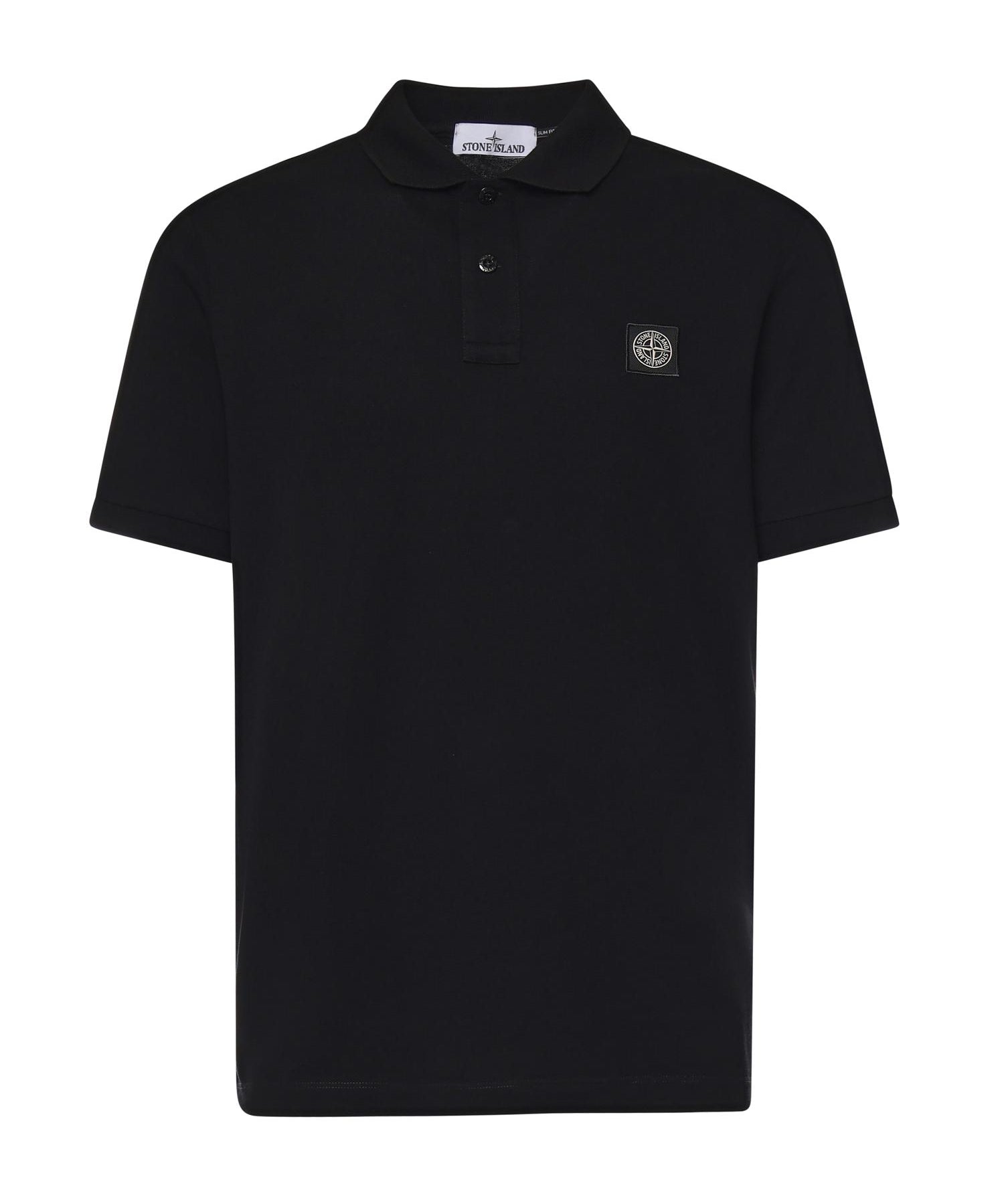 Polo in cotone con logo L1S152200008 S0017V0029 STONE ISLAND 