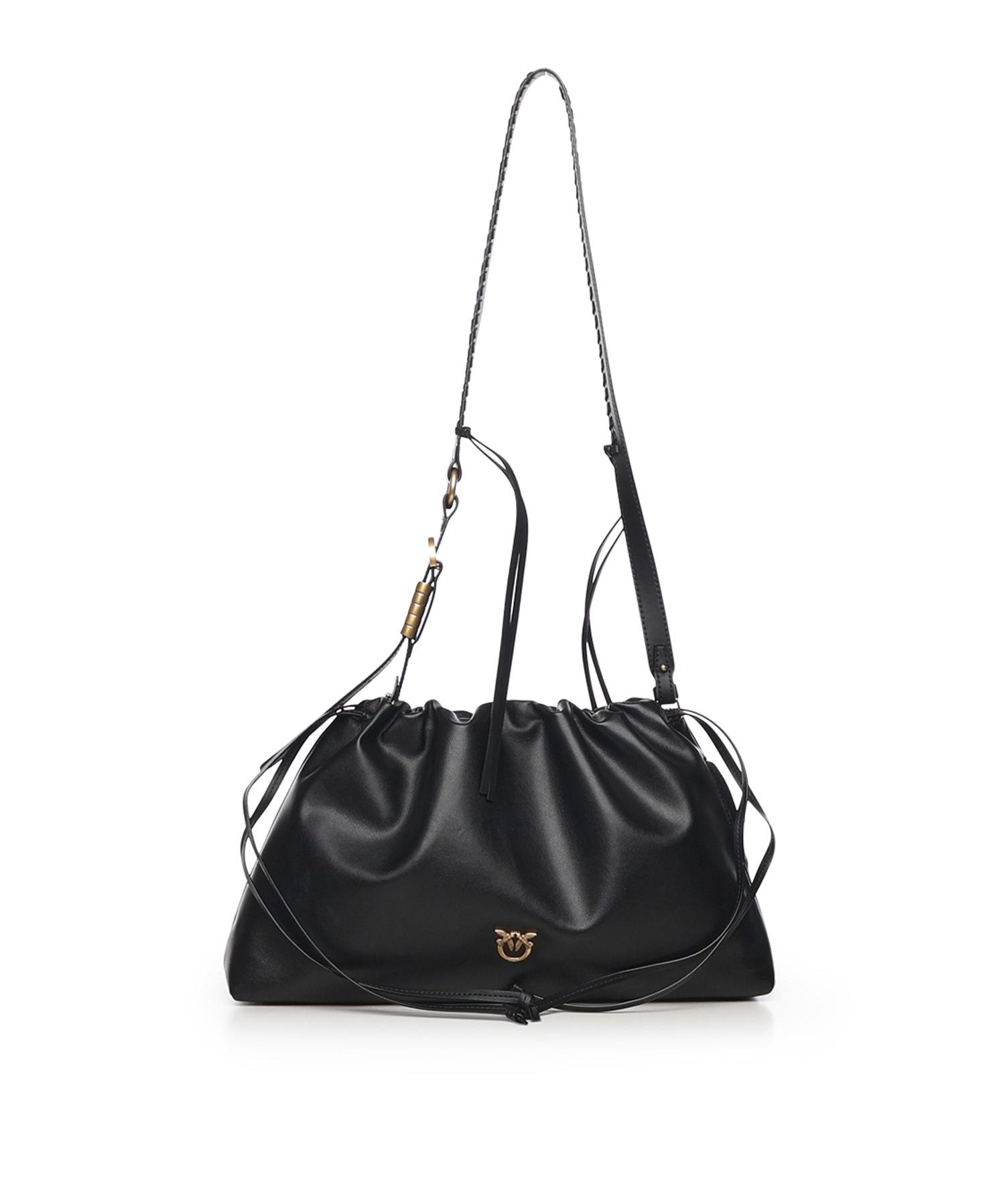 Borsa Clutch a spalla grande in pelle 105825 A0QOZ99Q PINKO 