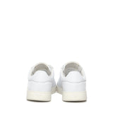 Sneaker in pelle con logo<BR/> EM003664 AF10848F0005 EMPORIO ARMANI 