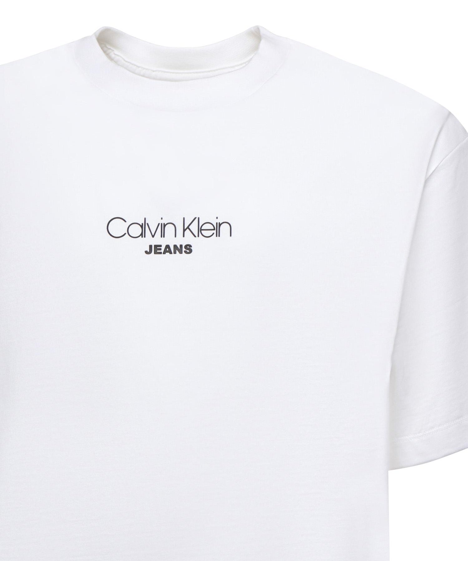 T-shirt con stampa logo LV04RC851G YAA CALVIN KLEIN 