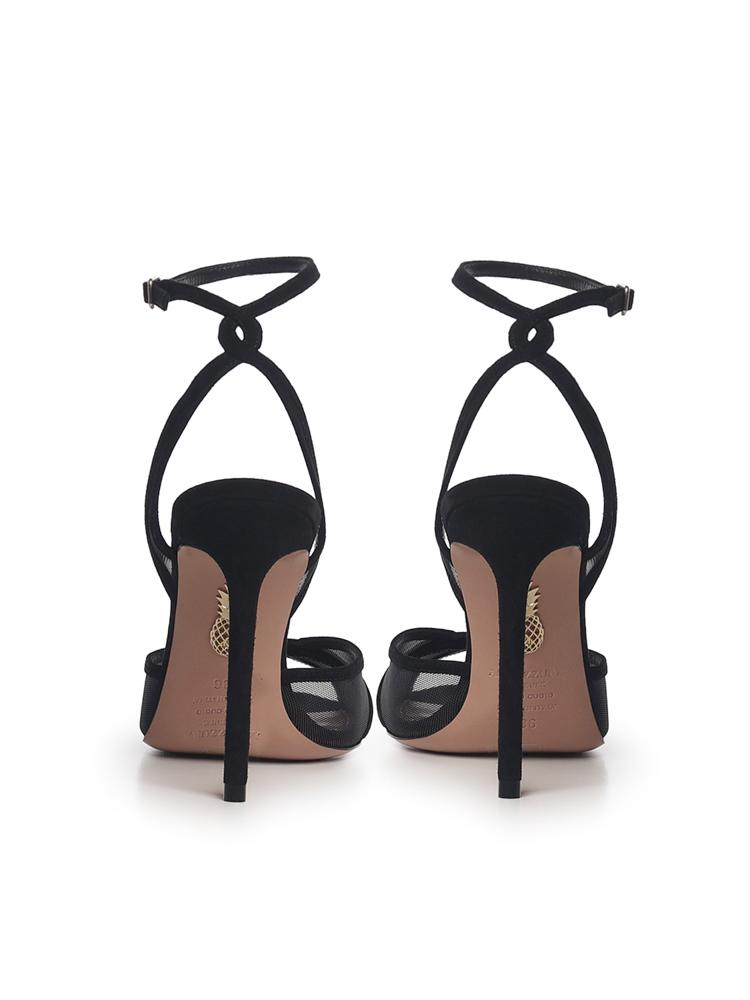 Sandali Shear in suede e mesh SSHHIGS0 SFE000 AQUAZZURA 