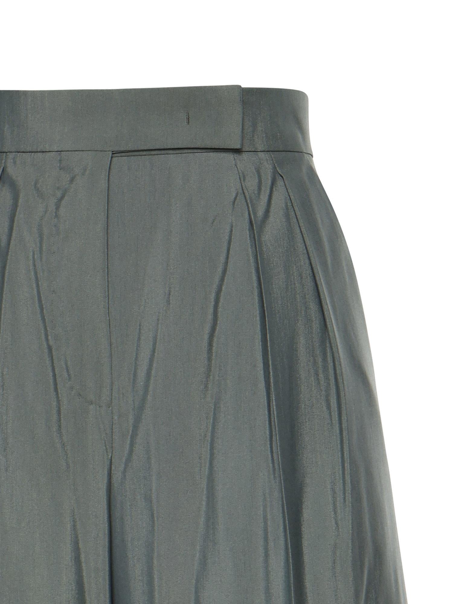 Pantalone ampio in lana e seta 2611131042600 003 MAX MARA 