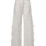 Pantaloni in pizzo KII0001 08938L MC2 SAINT BARTH 