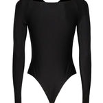 Body con cut-out intrecciato COPJS19545C BLACK COPERNI 