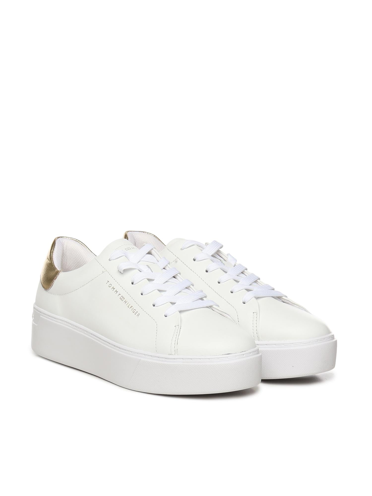 Sneakers in pelle FW0FW08756 0HT TOMMY HILFIGER 
