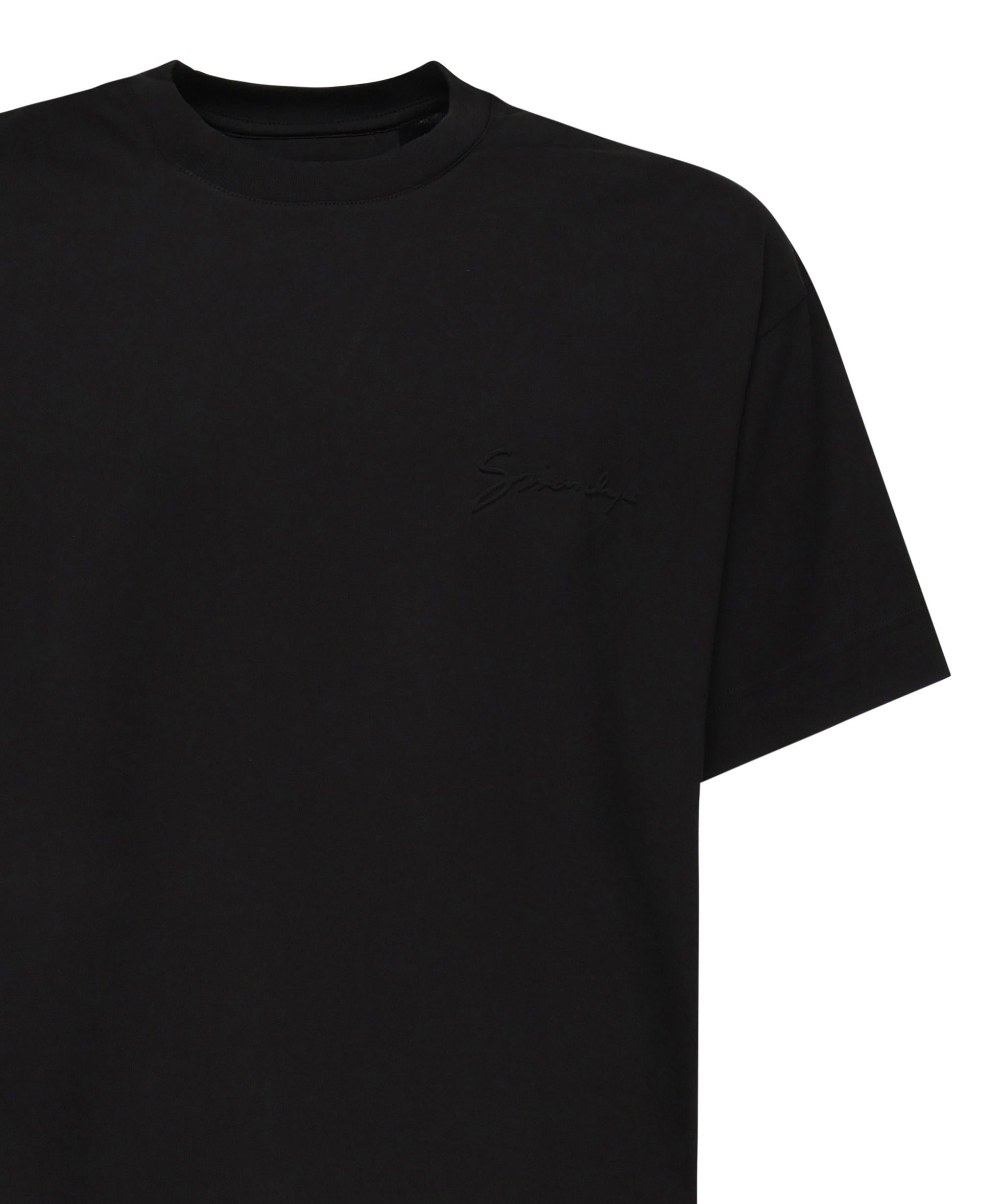 T-shirt con logo BM71MG3YP1 001 GIVENCHY 