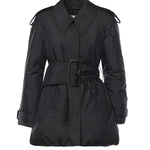 Cappotto imbottito Berryhill con cintura 8114470 A1189 BURBERRY 