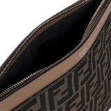 Pouch Piatta Medium FF Jacquard 7N0134 AFBVF1HRM FENDI 
