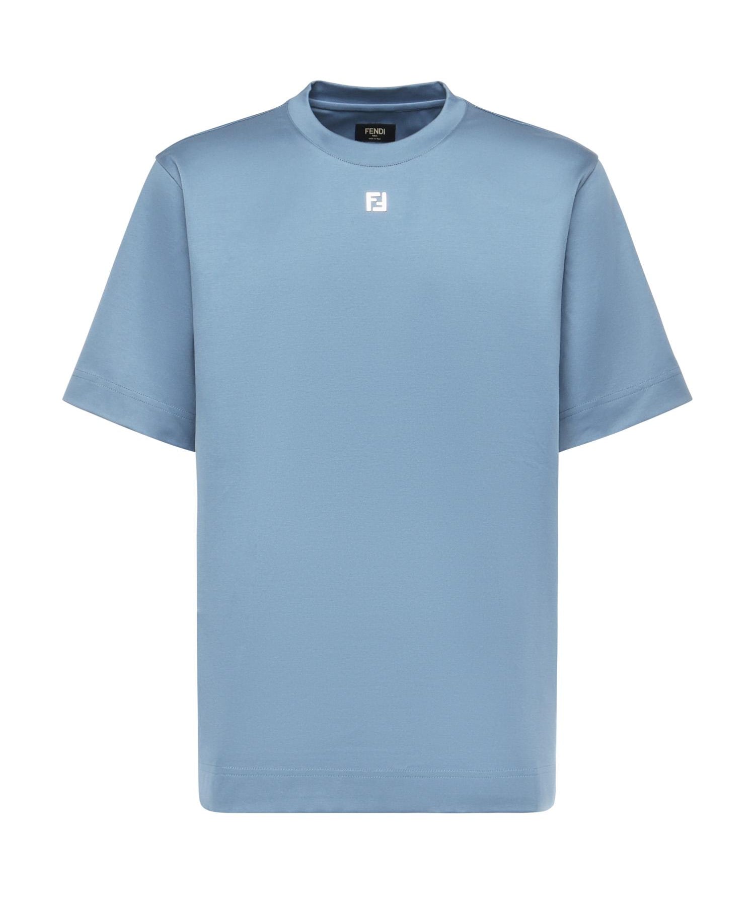 T-shirt in cotone con logo FY0936 ARYYF0U6K FENDI 