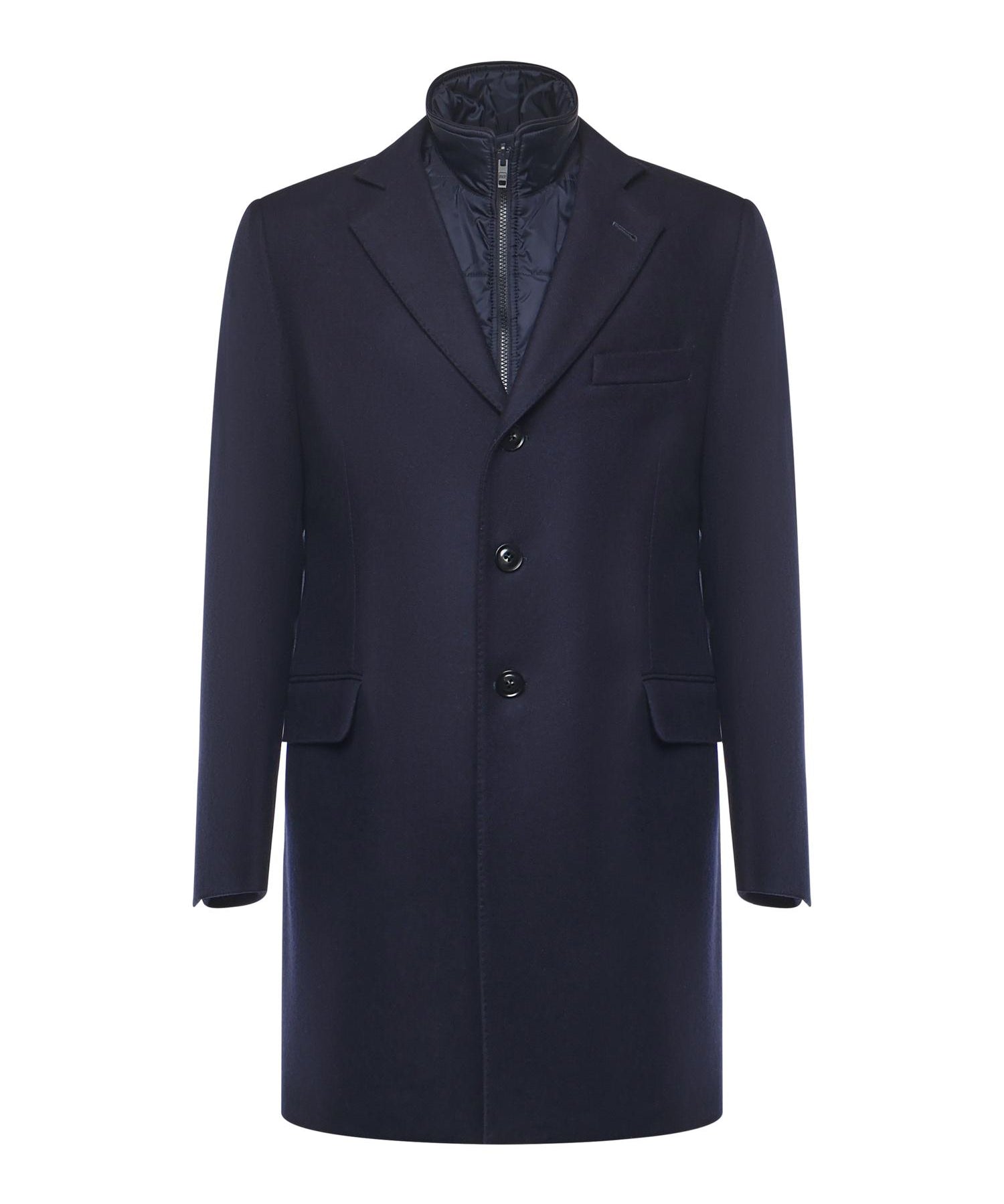 Double Coat in panno di lana e cashmere NAM53511390GAH U802 FAY 