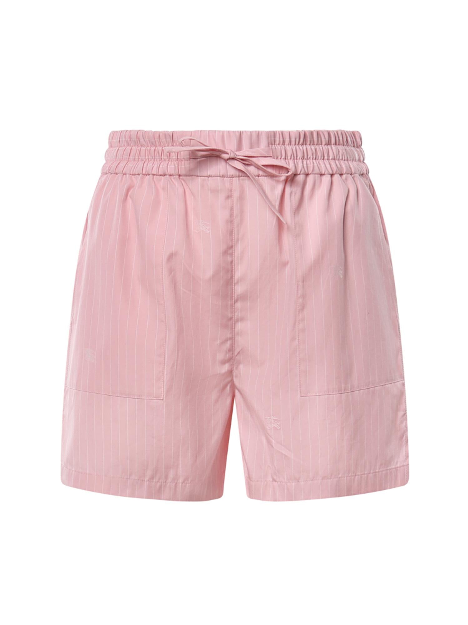 Shorts a righe in cotone 8129064 C6258 BURBERRY 