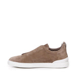 Sneaker Triple Stitch in Suede LHSOY S4667ZCOC ZEGNA 