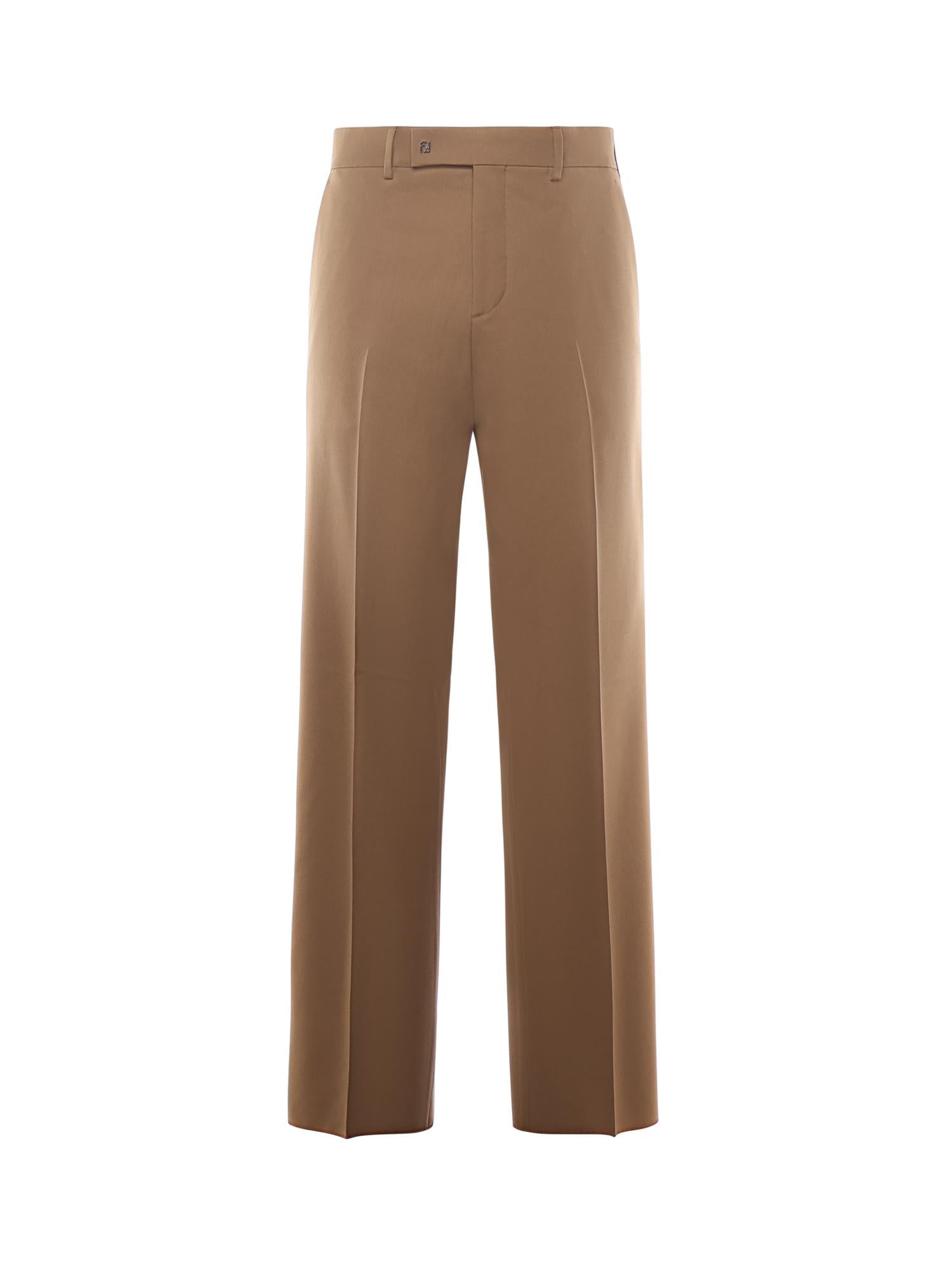 Pantaloni a sigaretta in lana FB1089 AU60F0QE1 FENDI 
