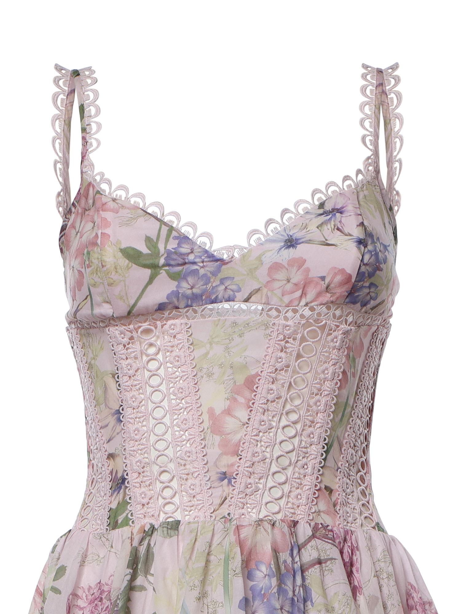 Miniabito Gardenia in cotone 266603 PINK CHARO RUIZ 
