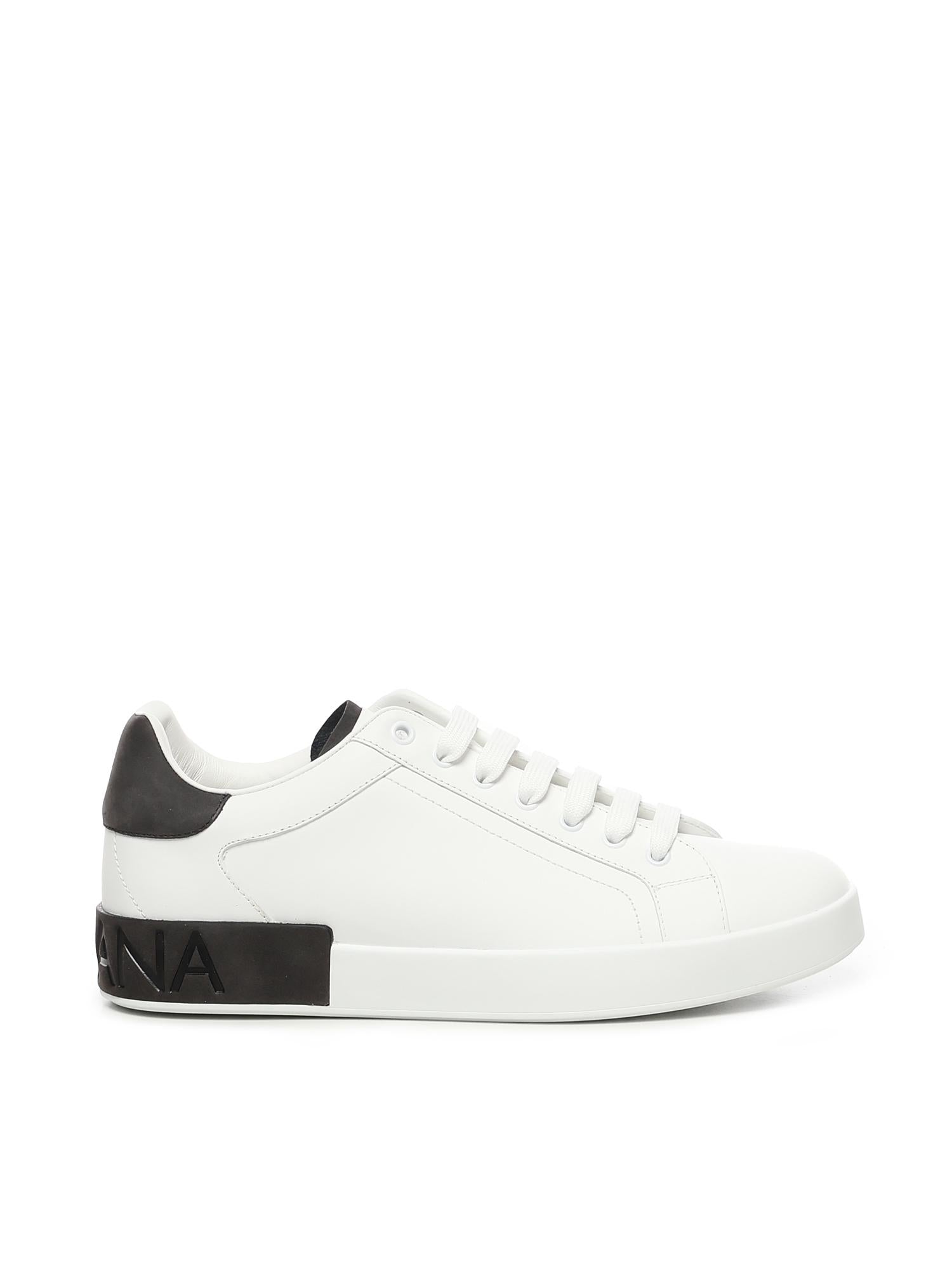 Sneakers Portofino in pelle CS2278 AF21889697 DOLCE & GABBANA 