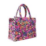 Borsa shopper in cotone con logo 106673 A3B5YA2Q PINKO 