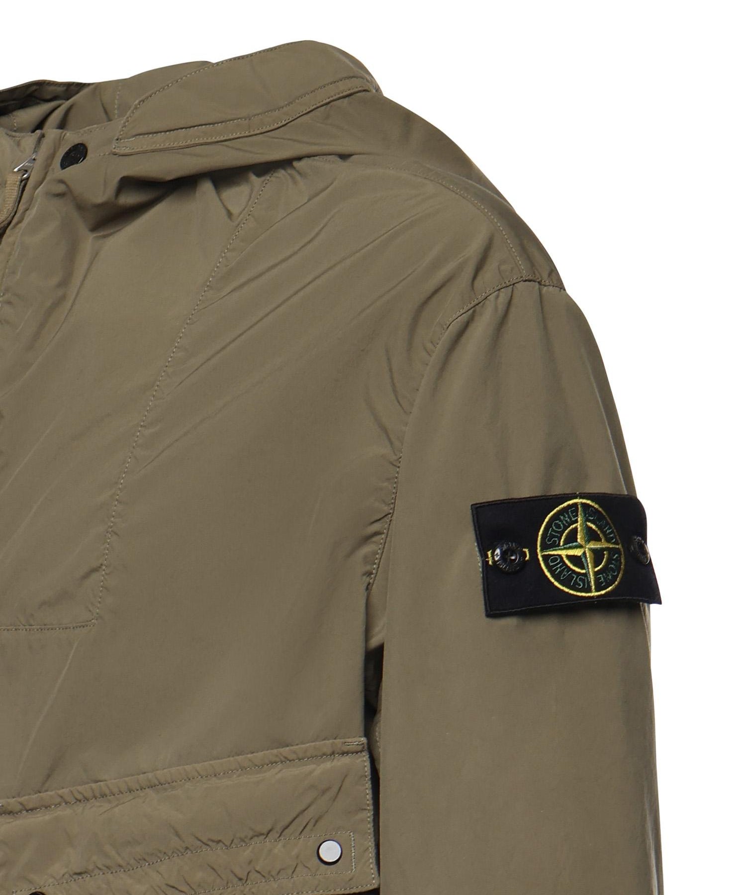 Giacca con cappuccio e logo L1S154100052 S0042V005G STONE ISLAND 