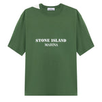 T-shirt con stampa Stone Island Marina in cotone L1S152100017 S0X16V005I STONE ISLAND 