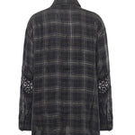 Camicia a quadri con pizzo 106109 A30DIK1 PINKO 