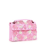 Borsa Kensington in pelle con cristalli 4373598109 PINK KURT GEIGER 