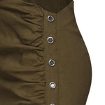 Abito "Cielo" verde militare 104955 A0IMX26 PINKO 