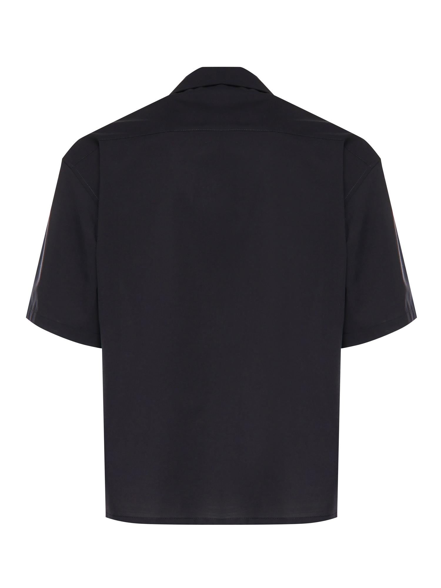 Camicia Molten in misto lana VOLTEN BLU GIULIANO GALIANO 