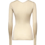 Maglia girocollo in seta MML01C 18BQF0036 MIU MIU 