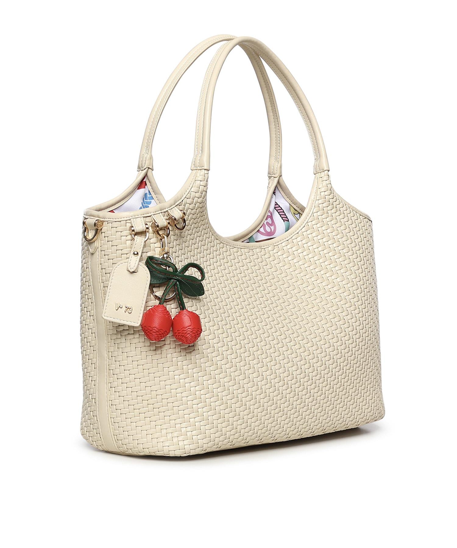 Borsa Zelda in pelle 73BS9O601 ZELDAOFF WHITE V° 73 