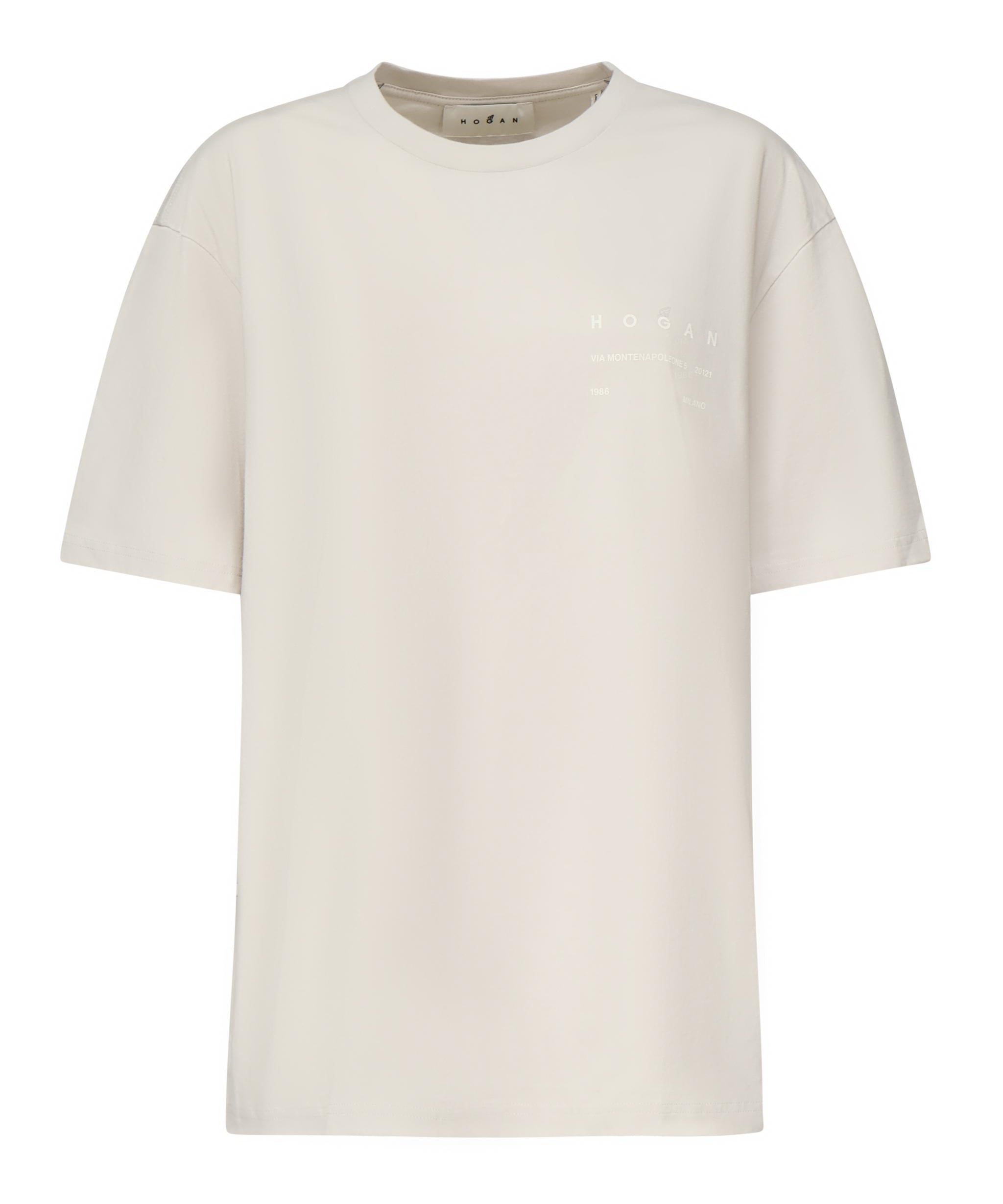 T-shirt con logo KQUB3492020WNR B204 HOGAN 