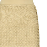 Gonna lunga effetto crochet fantasia 104732 A2FFC43 PINKO 