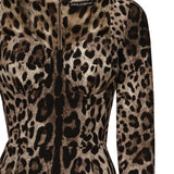 Abito bustier in stampa leo F6C1ET FSRKIHY13M DOLCE & GABBANA 