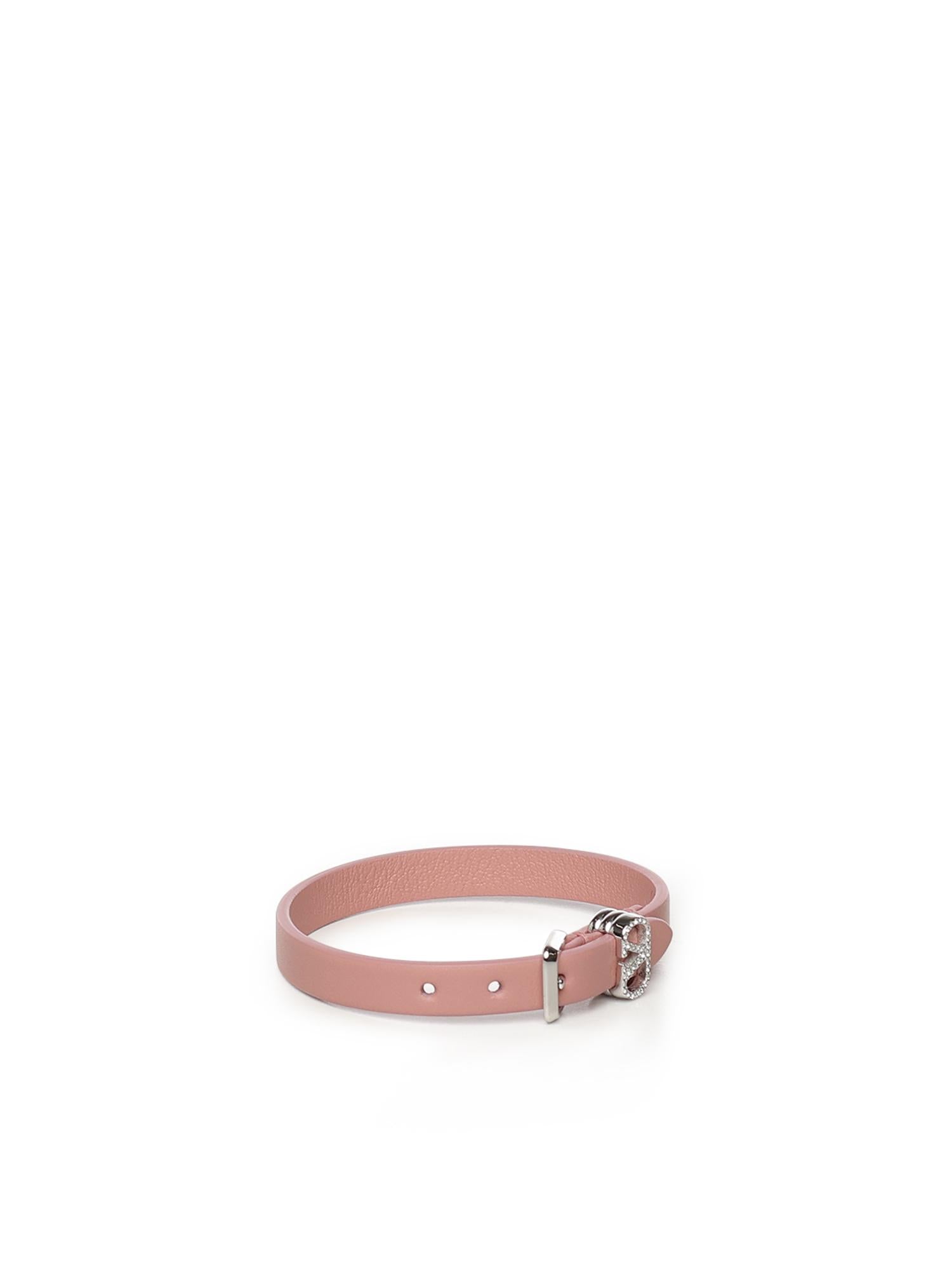 Bracciale Ovalette in pelle e cristalli Swarovski® 7W2J0AH7 PJKBPX VALENTINO GARAVANI 