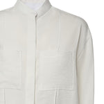 Camicia in gabardina di viscosa DC493 IF0049DXXX001 DONDUP 