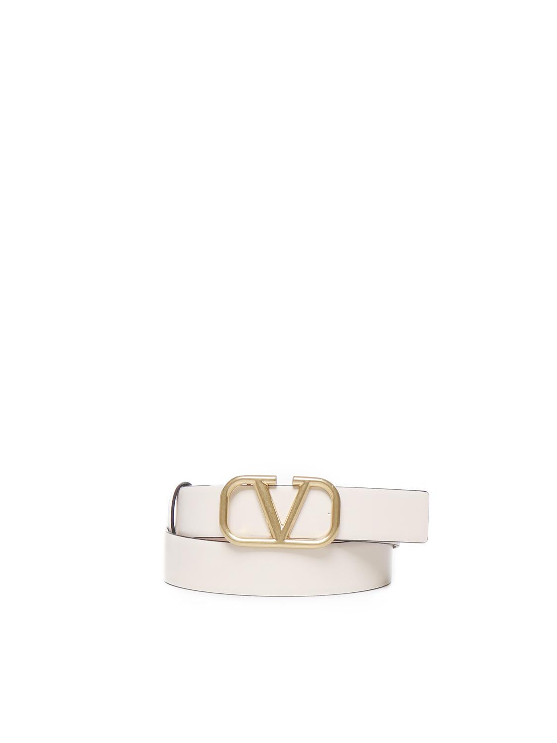 Cintura Vlogo Signature in Vitello lucido 6W2T0T15 ZFRC34 VALENTINO GARAVANI 