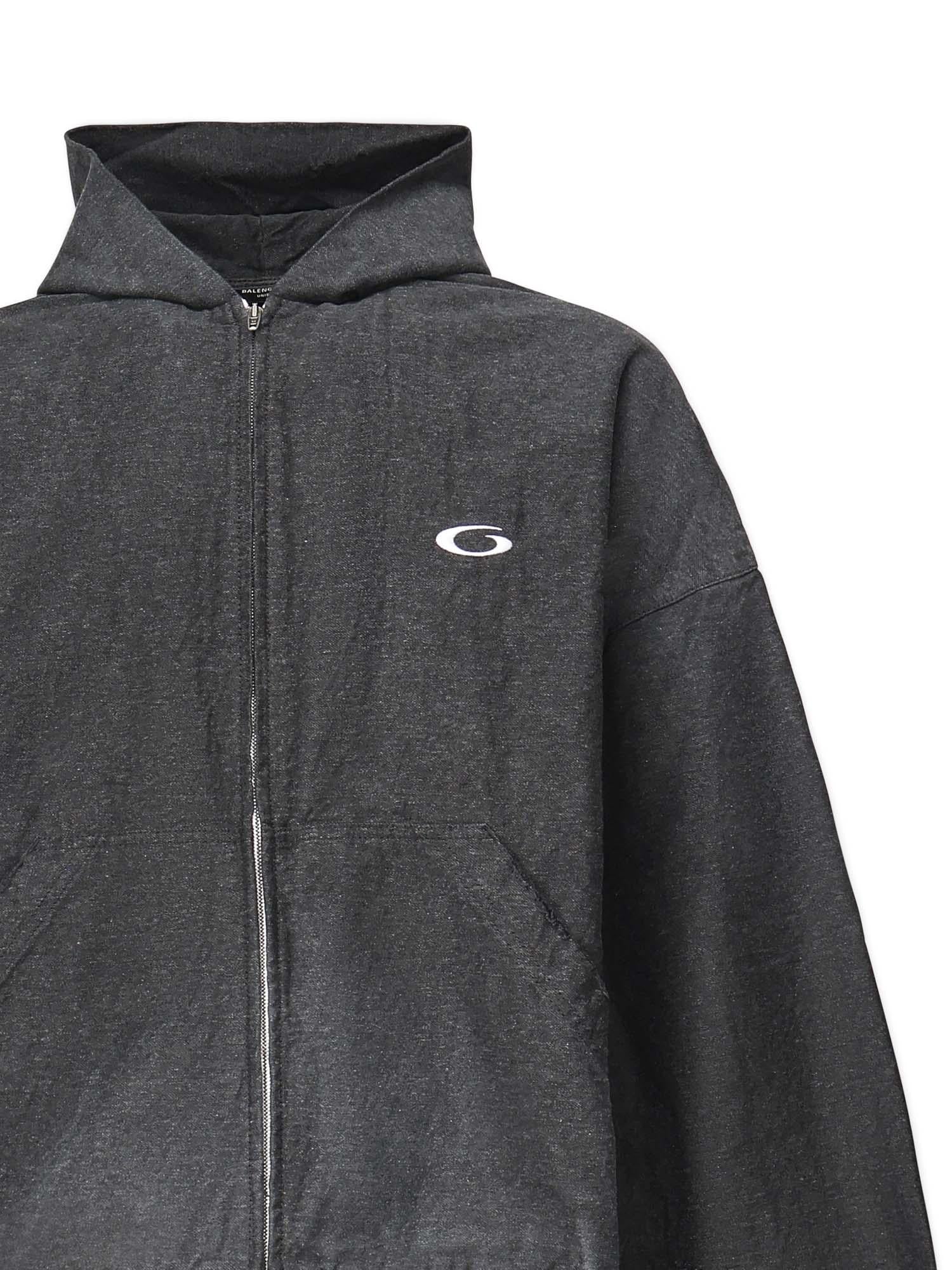 Hoodie Trompe L'Œil<BR/> 838688 TSWB31140 BALENCIAGA 