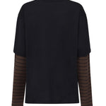 T-shirt con logo in jersey<BR/> MJL128 17ORF057W MIU MIU 