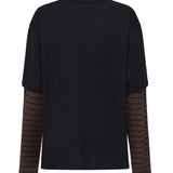 T-shirt con logo in jersey<BR/> MJL128 17ORF057W MIU MIU 