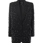 Blazer con cristalli e perle 105411 A2PNZ99 PINKO 