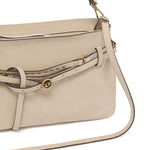 Borsa a spalla media Belt Bag in suede<BR/> 106176 A0F6C50Q PINKO 