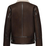 Giubbino con colletto shearling UJ971 PL0639UXXX737 DONDUP 