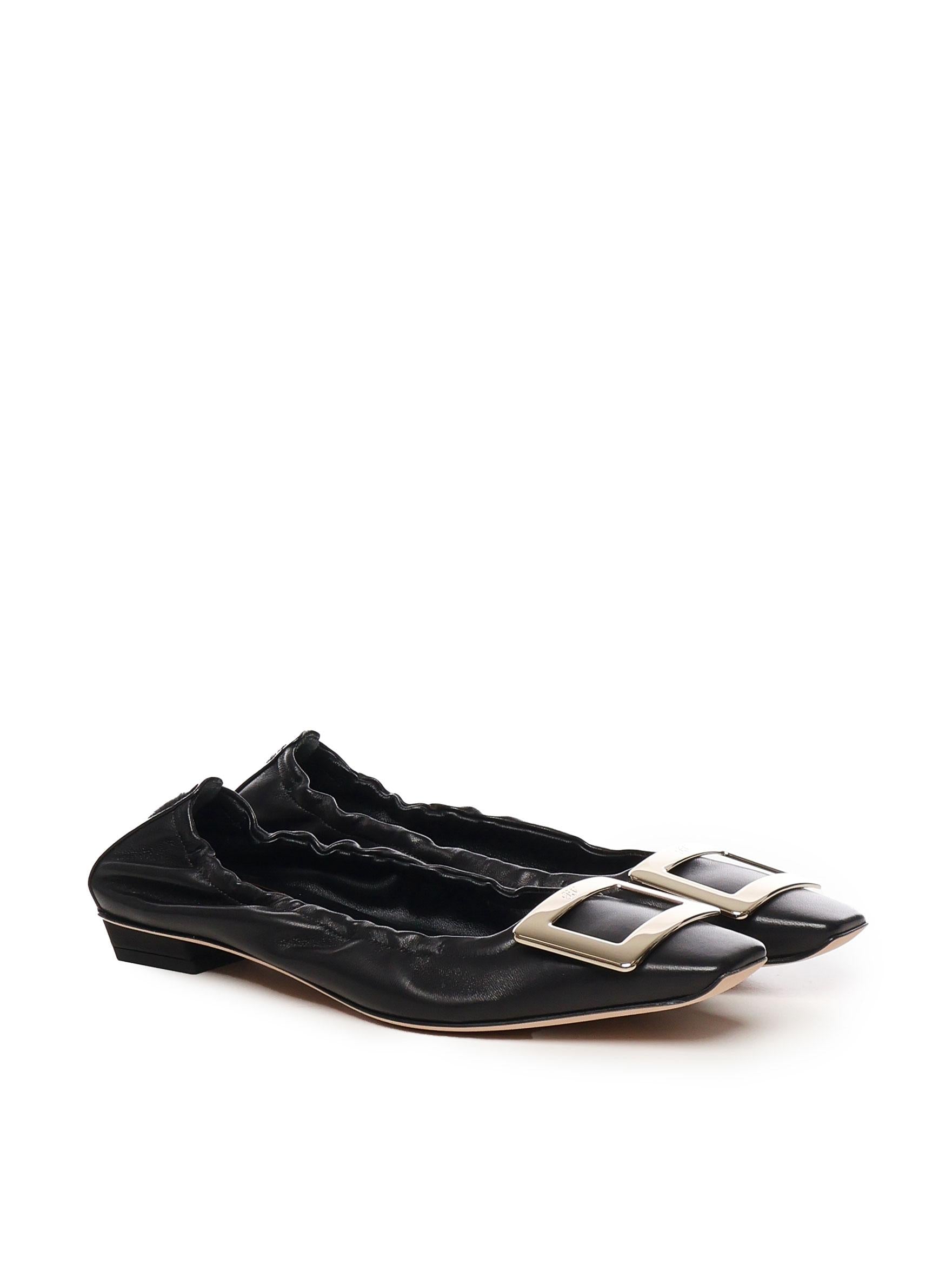 Ballerine Belle Vivier in pelle RVW7594104091T B999 ROGER VIVIER 