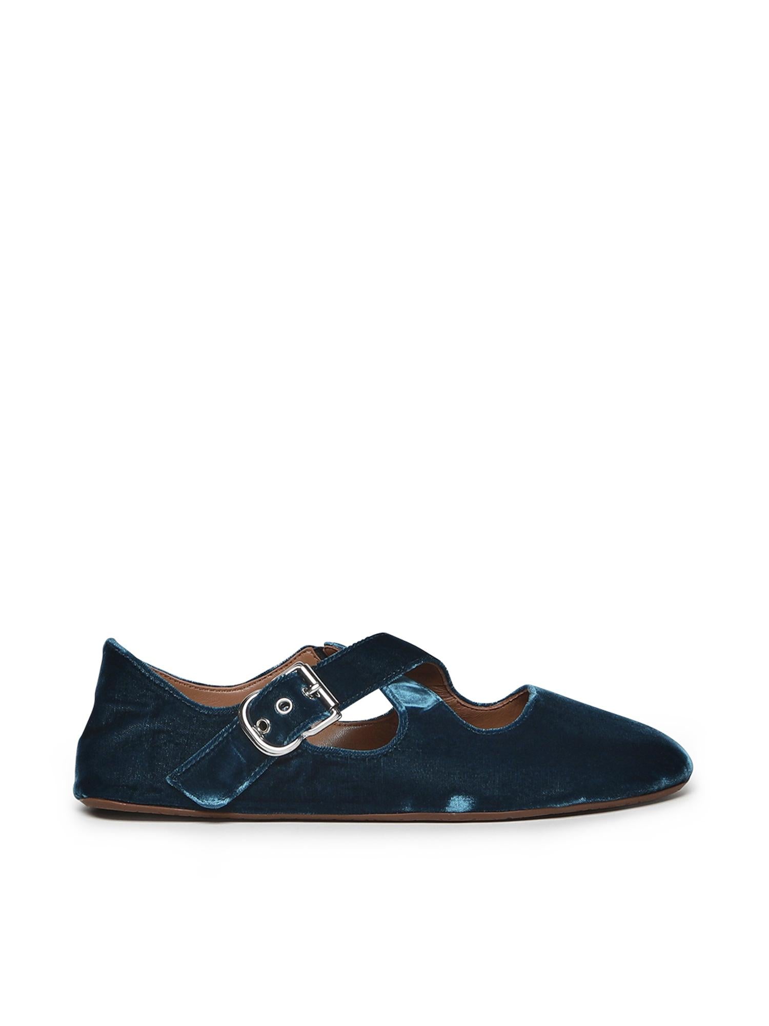 Ballerine flat in cavallino AA3A046A014 683 ALAIA 