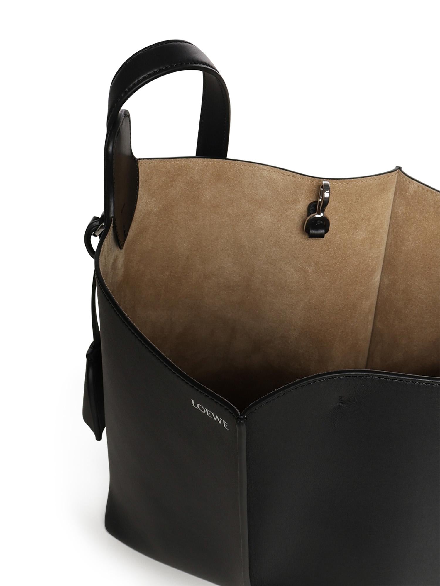 Borsa a secchiello Bilbao media in pelle AWRAWRPX01 1100 LOEWE 