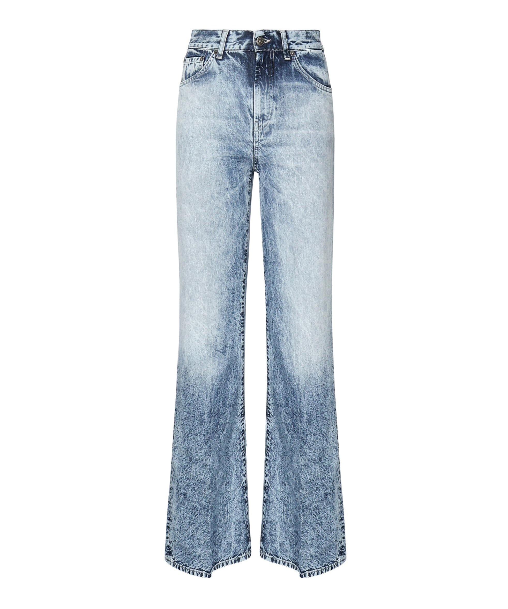 Jeans Amber wide leg in denim DP619 DF0266DIO6800 DONDUP 