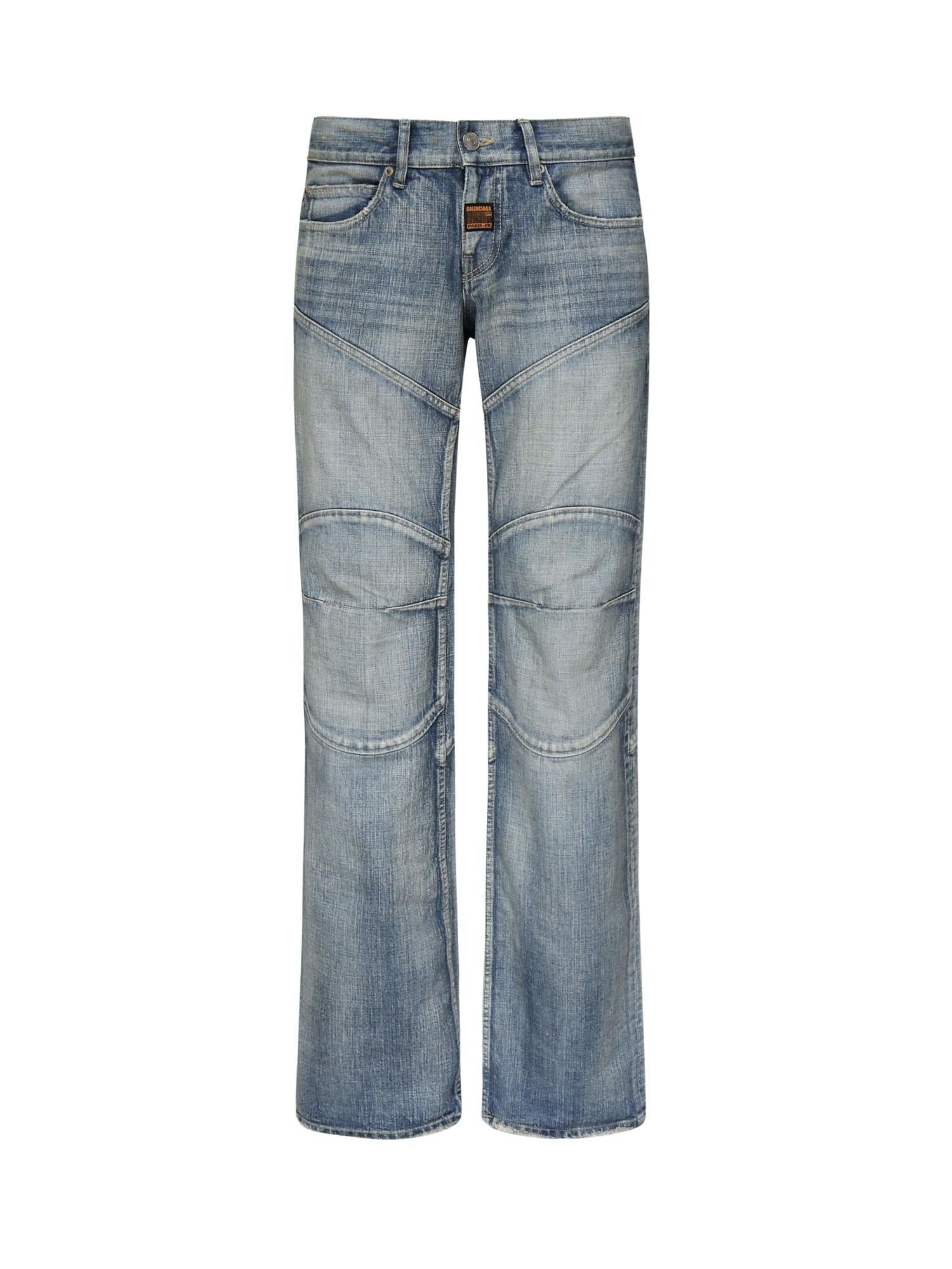 Jeans a vita bassa in denim 833433 TSW694200 BALENCIAGA 