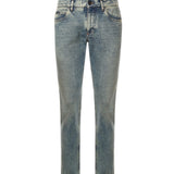 Jeans modello Regular cinque tasche realizzato in denim GYJCCD G8ME5S9001 DOLCE & GABBANA 